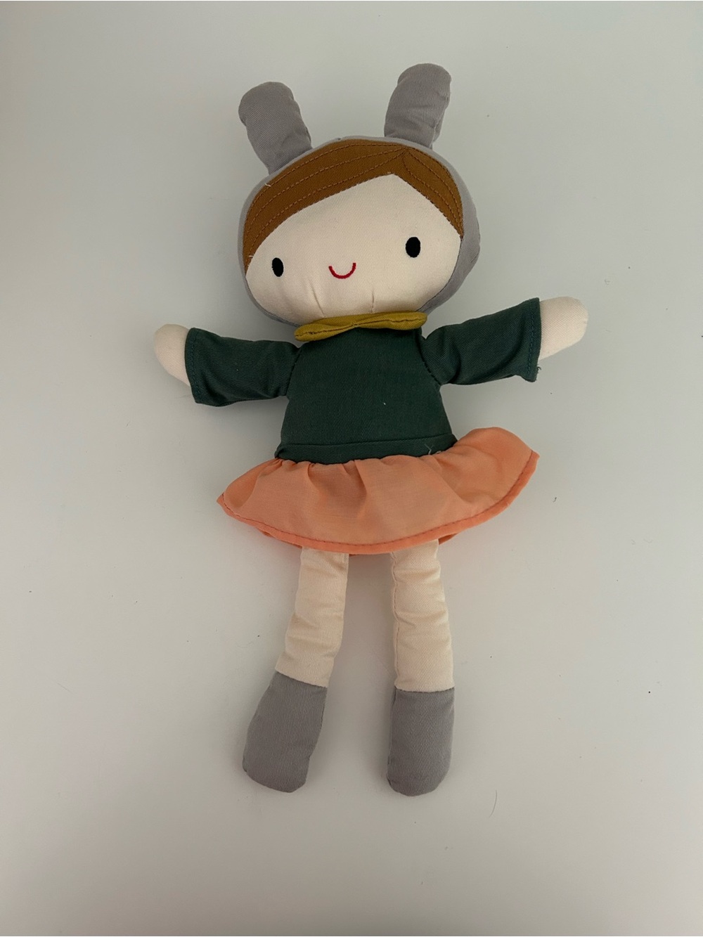 Linzy Plush Doll with Bunny Ears